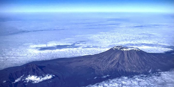 Mt Kilimanjaro Arial View